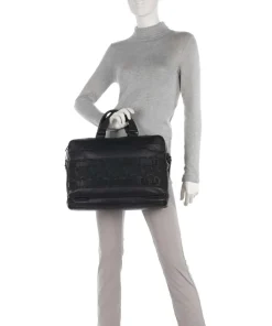 FXP Aktentasche 15″ fein genarbtes Rindsleder schwarz