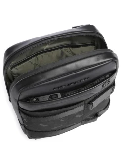 FXP Umhängetasche fein genarbtes Rindsleder schwarz