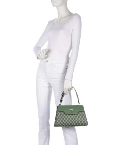 G Wave Handtasche Lederimitat grün