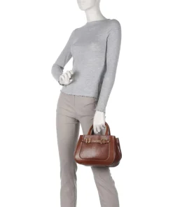 Gaia Handtasche Rindsleder braun