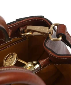 Gaia Handtasche Rindsleder braun