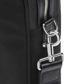 Gaspard Aktentasche 15″ Rindsleder, Polyamide schwarz