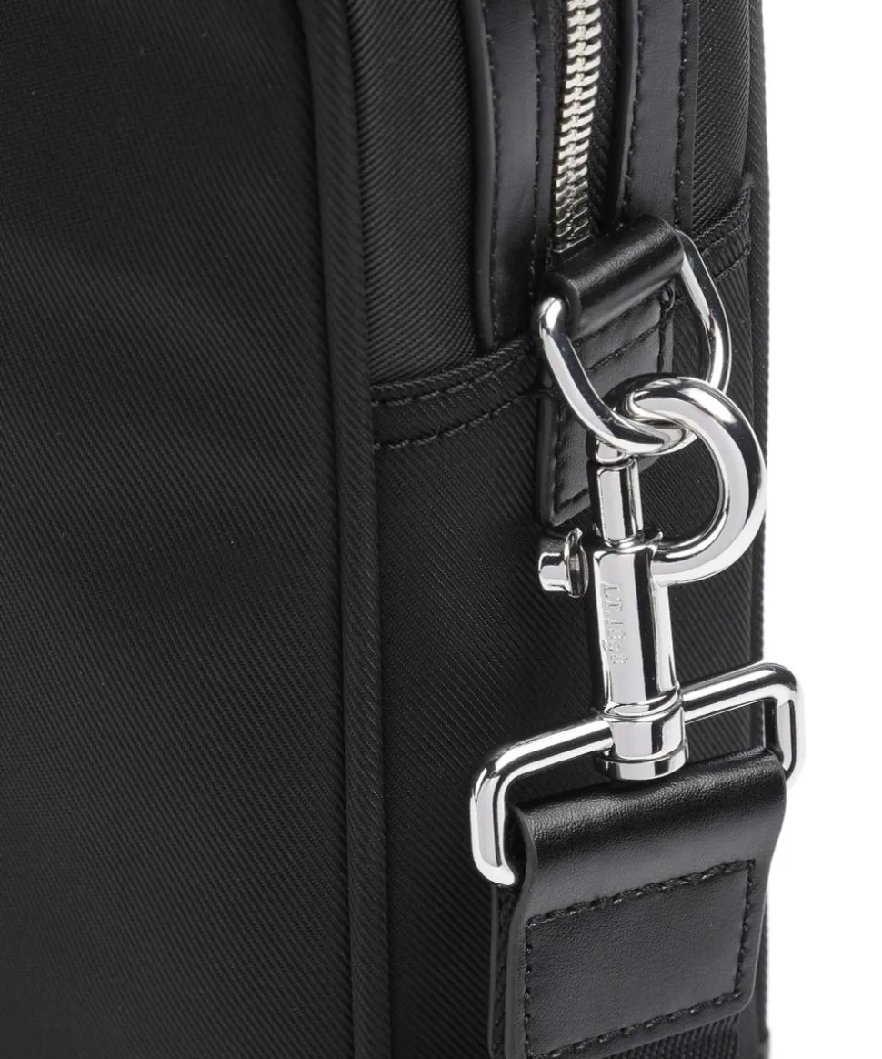 Gaspard Aktentasche 15″ Rindsleder, Polyamide schwarz