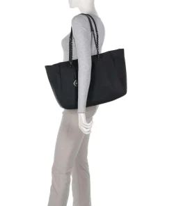 Georgia Shopper recyceltes Nylon schwarz