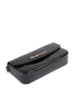 Geranium Schultertasche Lederimitat schwarz