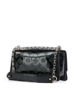 Gerty Peony Schultertasche Lederimitat schwarz