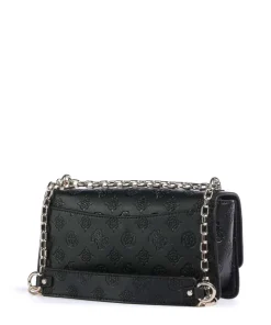 Gerty Peony Schultertasche Lederimitat schwarz