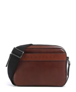 Giacomo Umhängetasche genarbtes Rindsleder braun