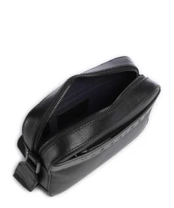 Giacomo Umhängetasche genarbtes Rindsleder schwarz
