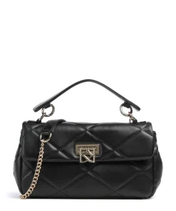 Giada Handtasche fein genarbtes Leder schwarz