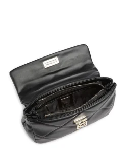 Giada Handtasche fein genarbtes Leder schwarz