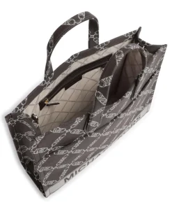 Gigi Handtasche Baumwolle dunkelbraun