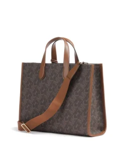 Gigi Handtasche Canvas dunkelbraun