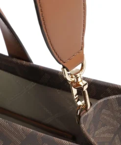 Gigi Handtasche Canvas dunkelbraun