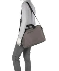 Gion Aktentasche 15″ recyceltes Nylon grau