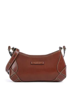 Giorgia Umhängetasche fein genarbtes Rindsleder braun