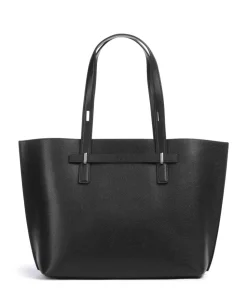 Giove L Shopper Leder schwarz
