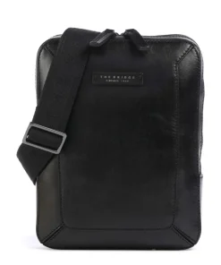 Giulio Umhängetasche fein genarbtes Rindsleder schwarz