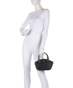 Giully Handtasche Lederimitat schwarz