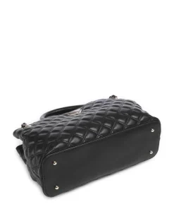 Giully Handtasche Lederimitat schwarz