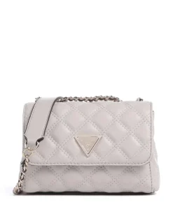 Giully Mini Schultertasche Lederimitat taupe