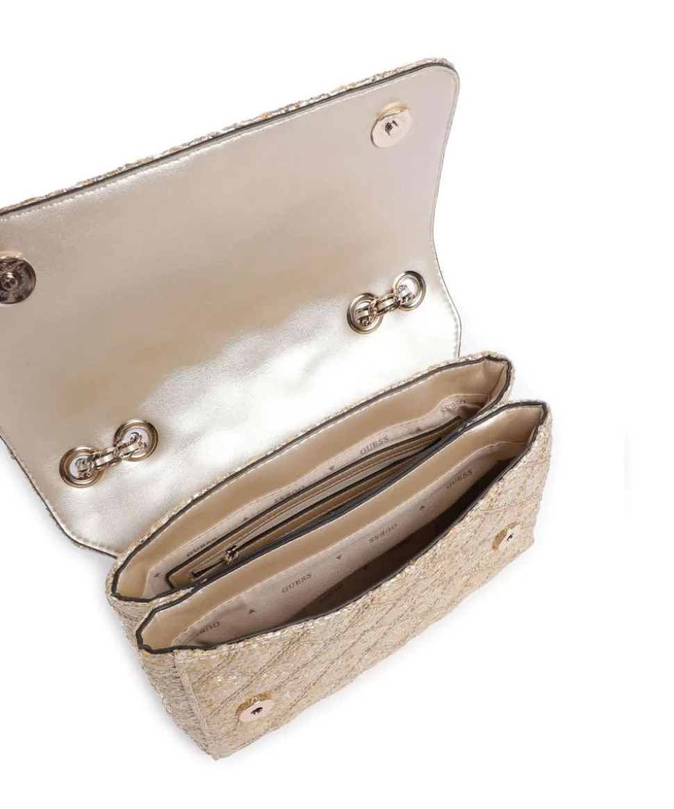 Giully Schultertasche Polyurethane gold