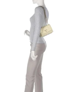 Giully Schultertasche Textil gelb