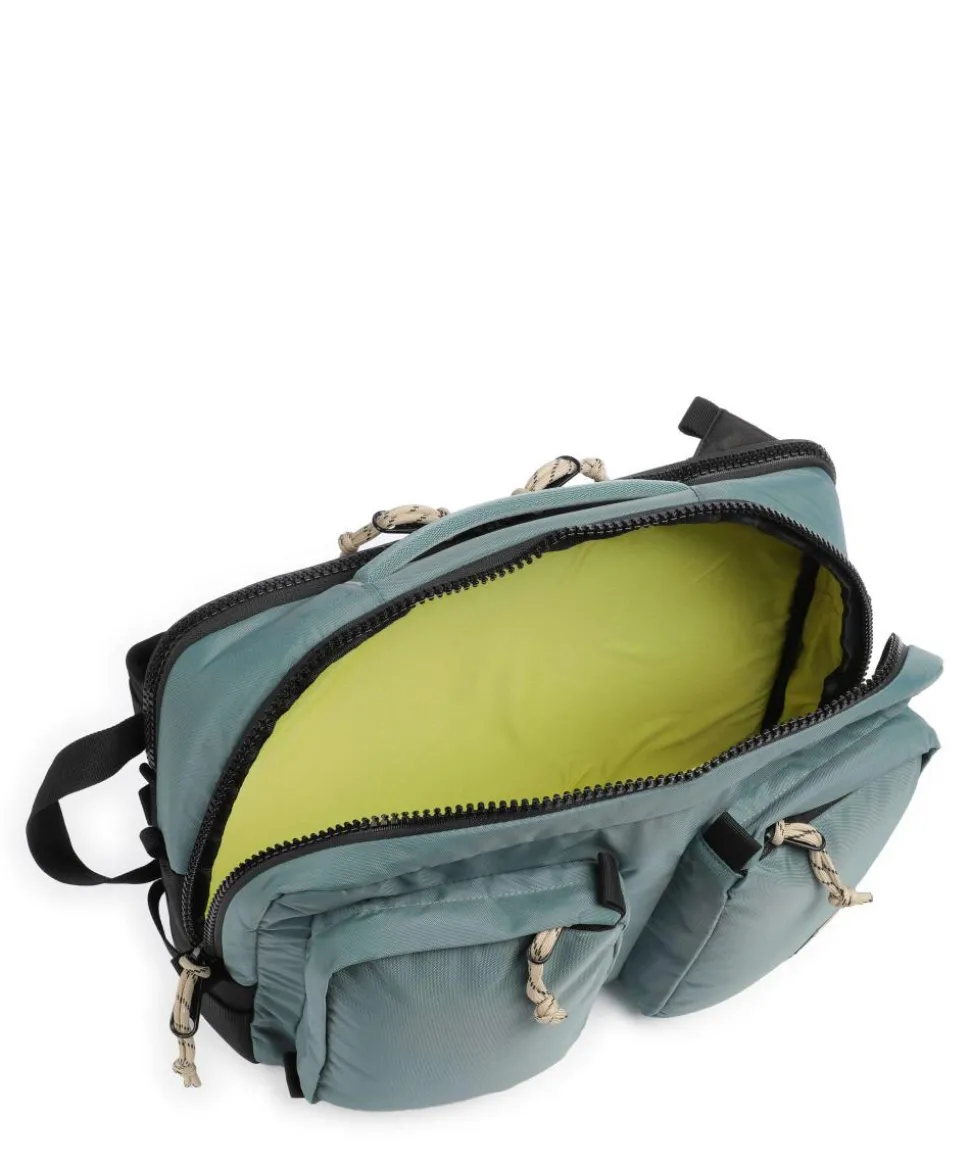 Global Aktentasche 15″ recyceltes Nylon grün