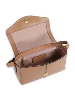 Gloria Umhängetasche Rindsleder hellbraun