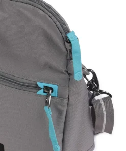 Go Saddle Umhängetasche recyceltes Polyester grau