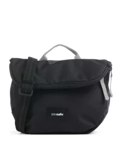 Go Saddle Umhängetasche recyceltes Polyester schwarz