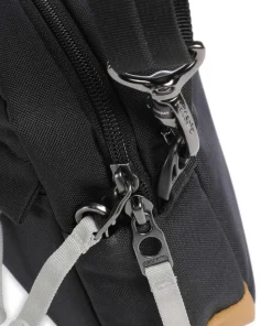 Go Umhängetasche recyceltes Polyester schwarz