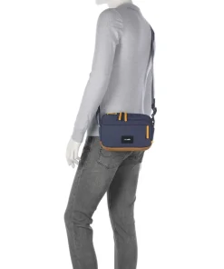 Go Umhängetasche recyceltes Polyester dunkelblau