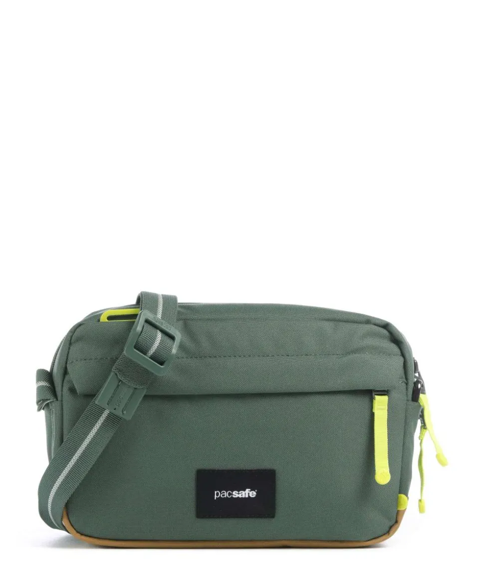 Go Umhängetasche recyceltes Polyester dunkelgrün