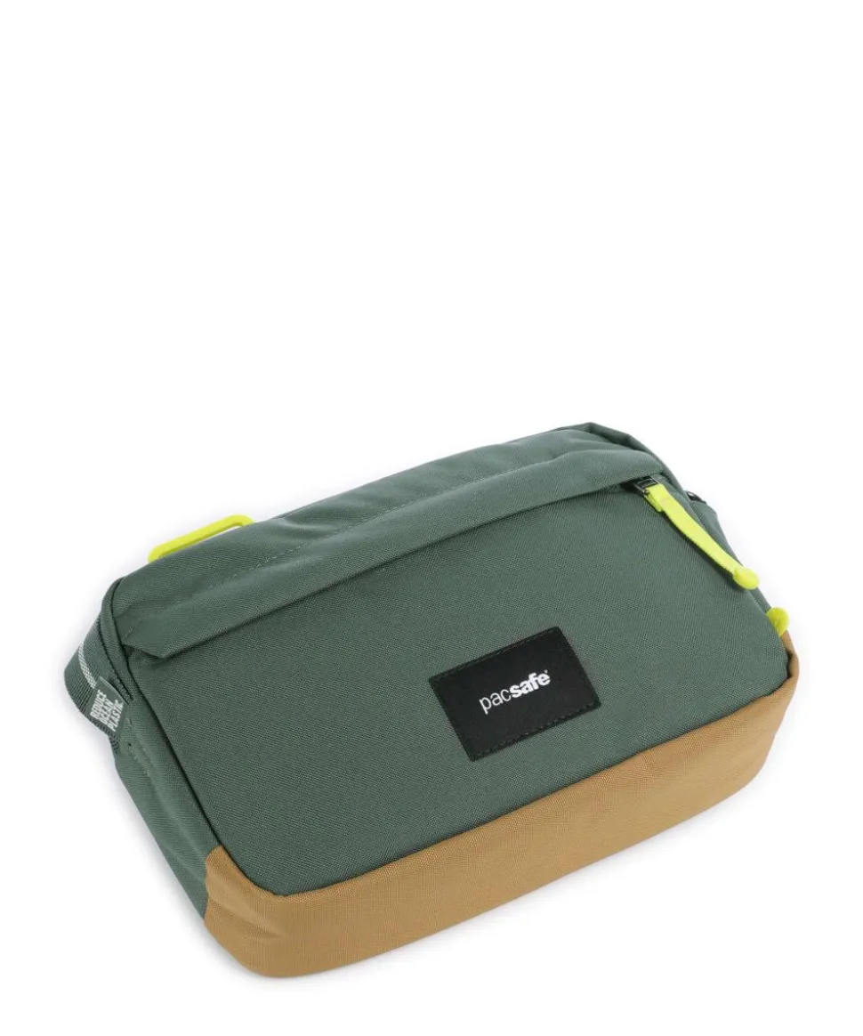 Go Umhängetasche recyceltes Polyester dunkelgrün