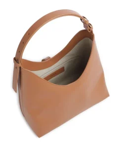 Goccia M Beuteltasche fein genarbtes Kalbsleder braun