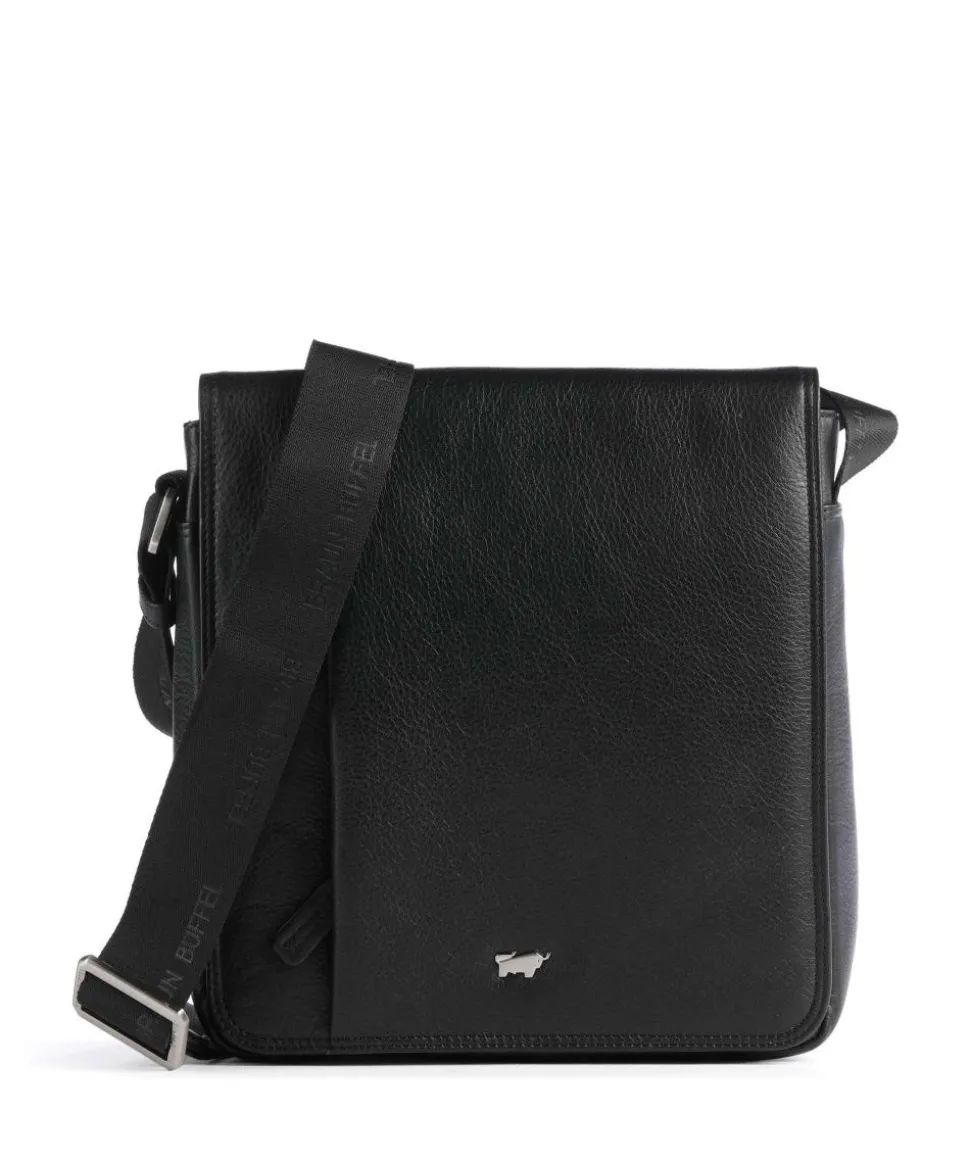 Golf 2.0 Bags Umhängetasche weiches Rindsleder schwarz