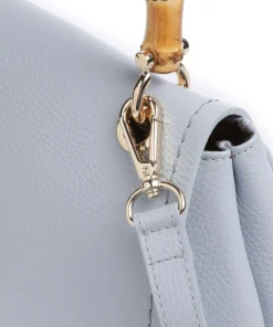 Gondola Girasola Handtasche genarbtes Leder hellblau