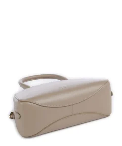 Grace Mini Handtasche fein genarbtes Rindsleder taupe