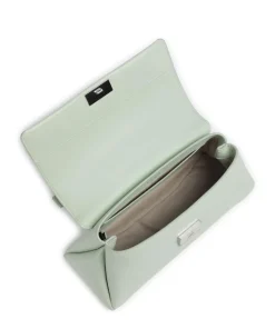Grace Schultertasche fein genarbtes Leder mintgrün