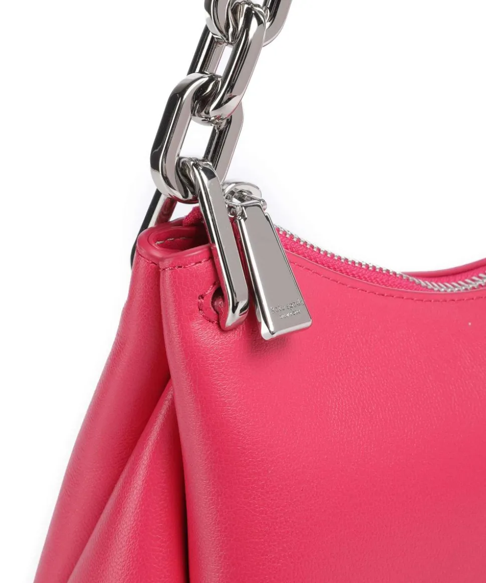 Grace Schultertasche fein genarbtes Rindsleder pink