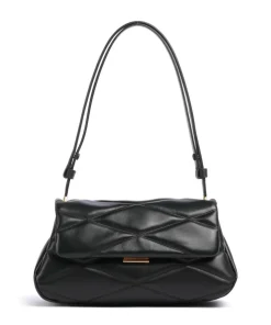 Grace Schultertasche Schafsleder schwarz