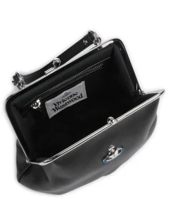 Granny Frame Nappa Umhängetasche Lammleder schwarz