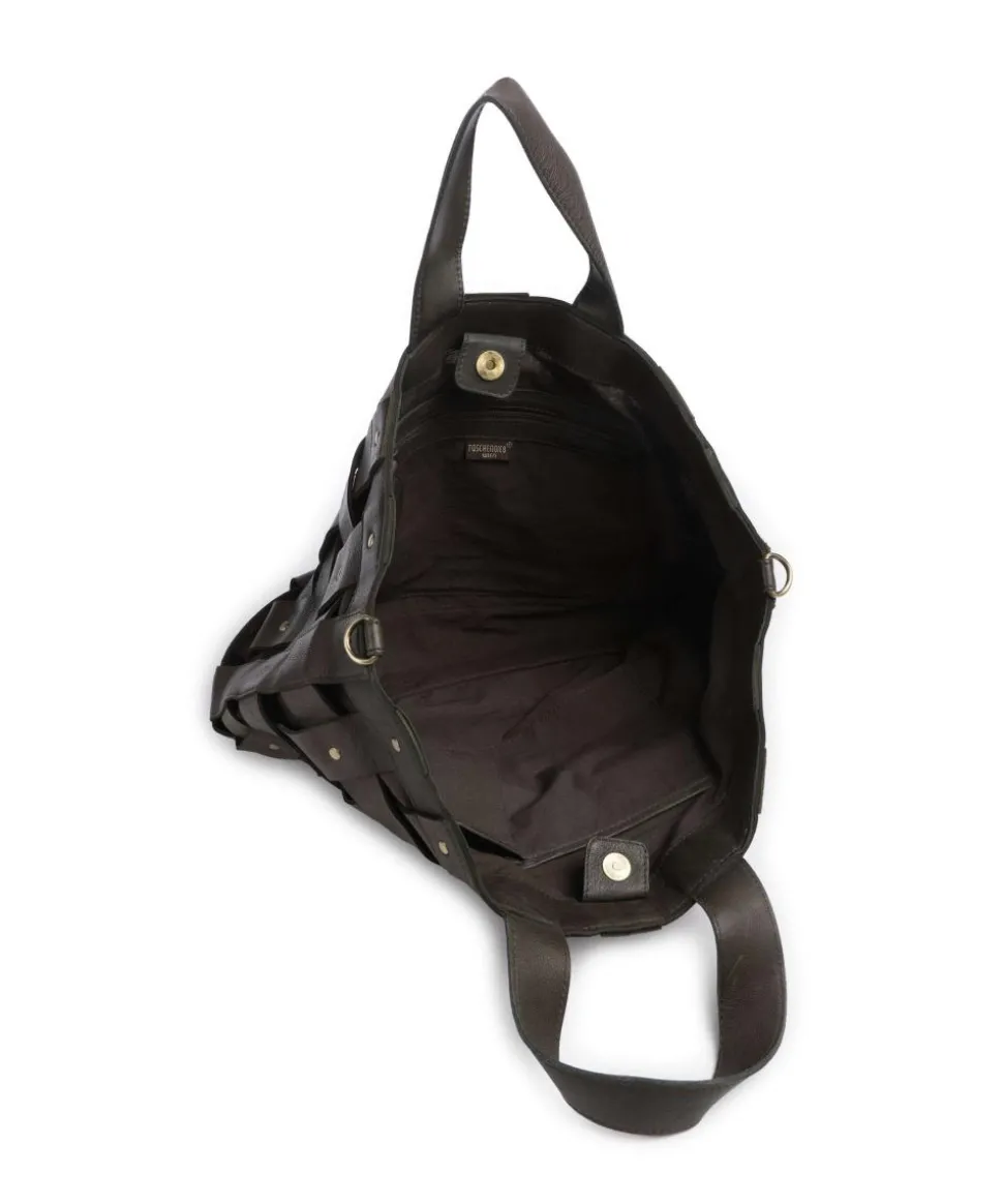 Griesgasse 2 Handtasche genarbtes Leder dunkelgrün