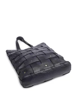 Griesgasse 3 Shopper genarbtes Rindsleder dunkelblau