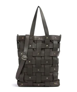 Griesgasse 3 Shopper genarbtes Rindsleder dunkelgrün