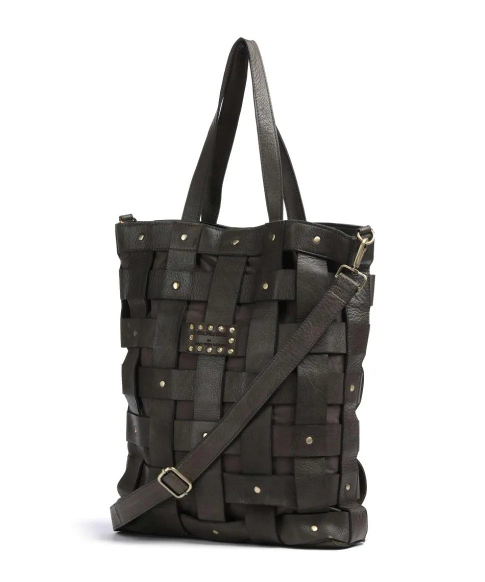 Griesgasse 3 Shopper genarbtes Rindsleder dunkelgrün