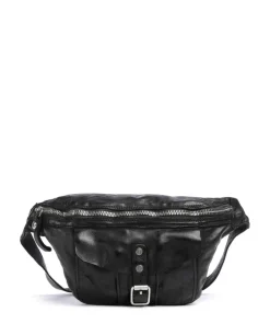 Gürteltasche fein genarbtes Rindsleder schwarz