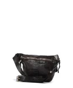 Gürteltasche fein genarbtes Rindsleder dunkelbraun