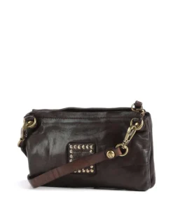 Gürteltasche genarbtes Rindsleder dunkelbraun